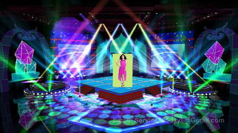 沉浸式未来 3D虚拟演播室的场景与灯光艺术设计